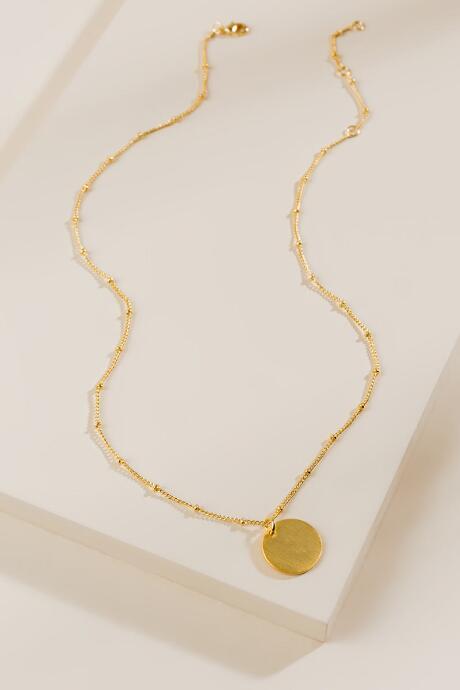 Francesca's Katelyn Charm Bangle - Gold