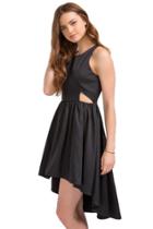 Mi Ami Roxanna Cut Out Dress - Black