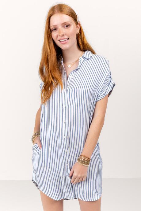Francesca Inchess Faith Shirt Dress - Ivory