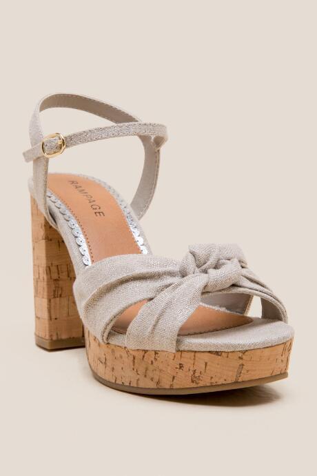 Rampage Marci Platform Heel - Natural