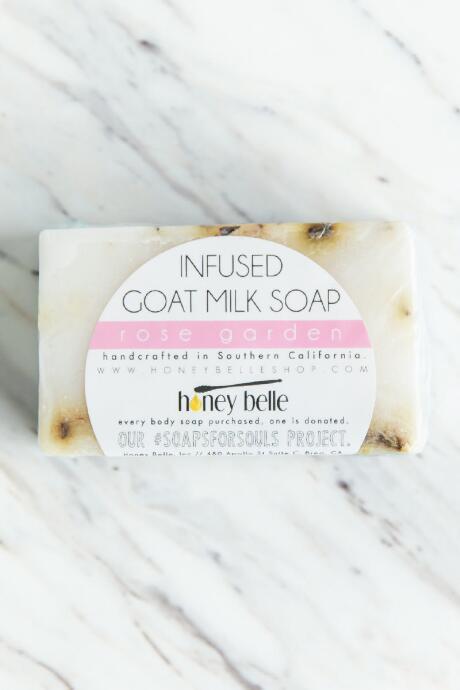 Francesca Inchess Honey Belle Rose Garden Soap