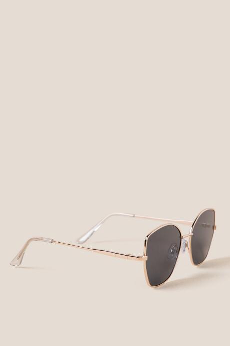 Francesca's Fiji Square Sunglasses - Black