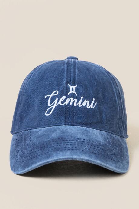 Francesca's Gemini Baseball Cap - Navy