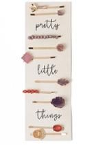 Francesca's Jacque Pretty Little Things Hair Pins - Purple