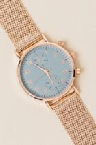 Fran Chelsea Mesh Band Watch - Gray