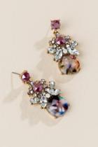 Francesca Inchess Shea Marbled Crystal Earrings - Multi
