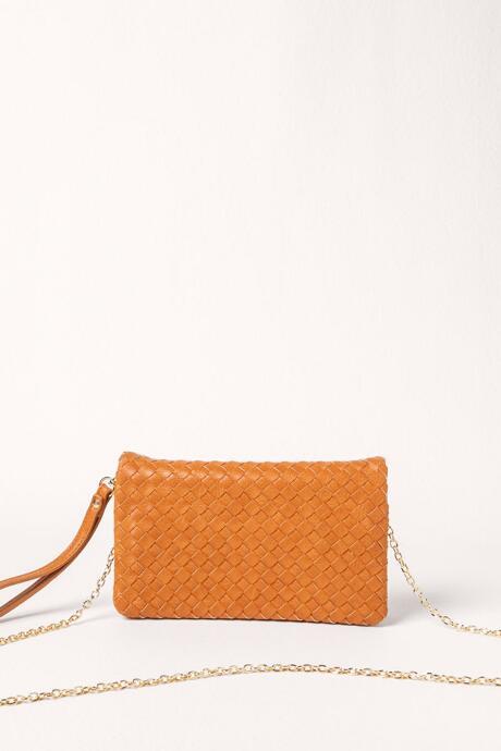 Francesca's Arianna Clutch - Tan