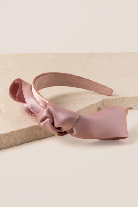 Francescas Toni Bow Headband - Blush