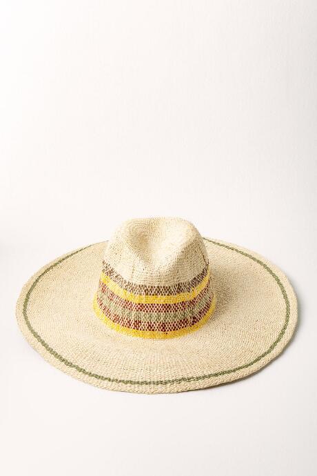 Francesca's Katrina Striped Floppy Hat - Multi