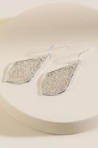 Francesca Inchess Eloise Filigree Teardrop Earrings - Silver