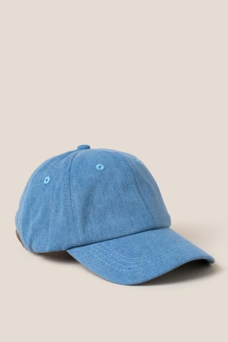 Francesca's Rachel Denim Baseball Cap - Chambray