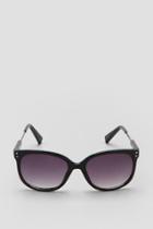 Francesca's Dolly Wayfarer Sunglasses - Black