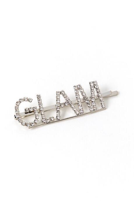 Francesca's Jill Rhinestone Glam Bobby Pin - Silver