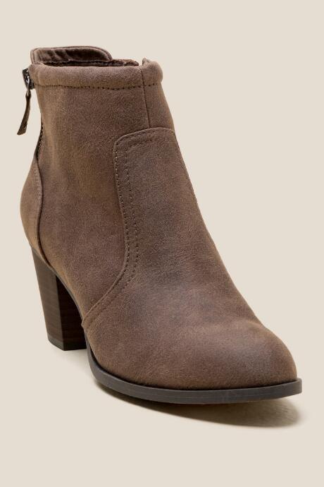 Report Cassia Distressed Ankle Boot - Taupe