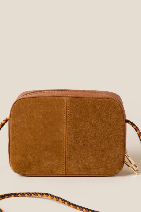 Francesca's Camila Twisted Strap Crossbody - Mustard