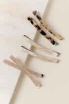 Francesca's Lindsey Tortoise Bobby Pins - Tortoise