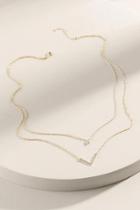 Francesca's Jamila Layered Delicate Necklace - Gold