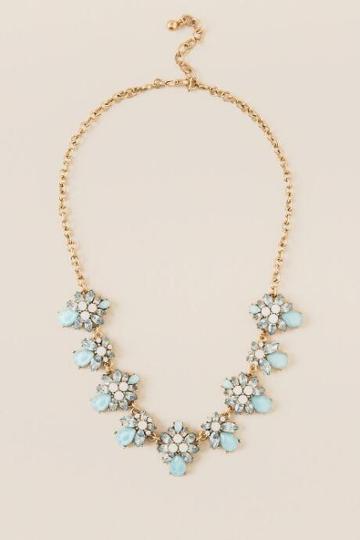 Francesca's Siobhan Opaque Turquoise Necklace - Turquoise