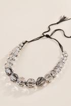 Francesca Inchess Gracie Adjustable Beaded Necklace - Gray