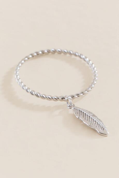 Francesca's Harley Feather Ring - Silver