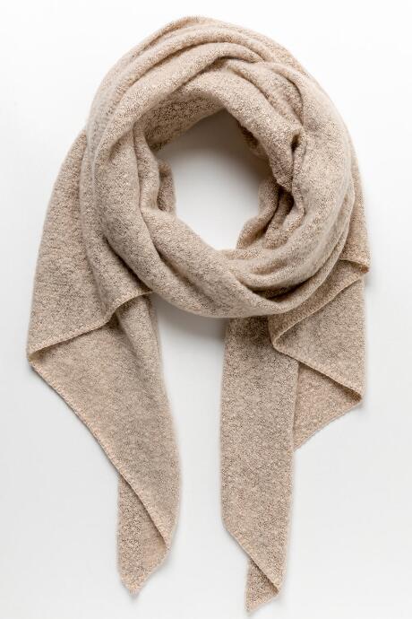 Francesca's Corey Knit Oblong Scarf - Ivory