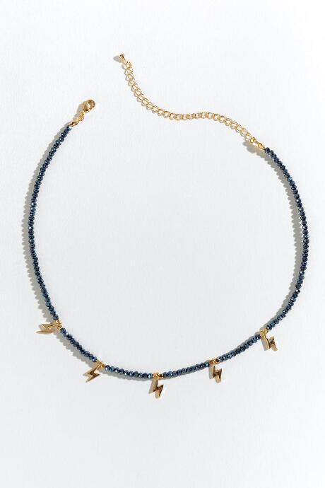 Francesca's Rachel Lightning Station Choker - Navy
