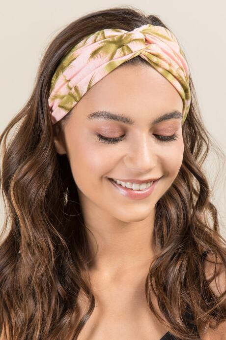 Francescas Hazel Palm Tree Softwrap - Pink
