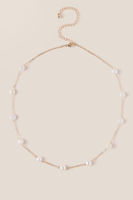 Francesca's Arabella Freshwater Pearl Necklace - Pearl