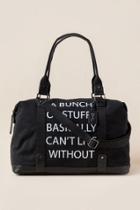 Francesca's Aubrey Weekender Bag - Black