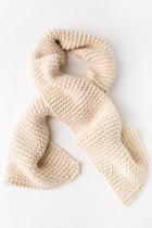 Francesca's Samantha Solid Knit Scarf - Heather Oat
