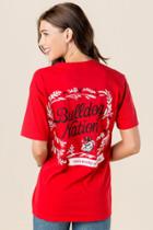 Pressbox University Of Georgia Team Logo Tee - Red