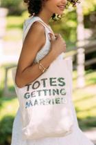 Francescas Totes Getting Married Tote - Natural