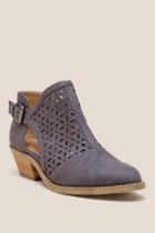 Report Deena Side Chop Out Ankle Boot - Blue