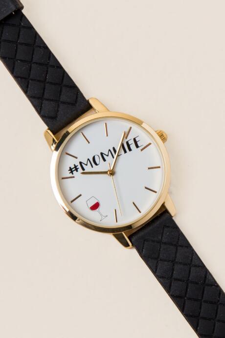 Francesca's Momlife Watch - Black