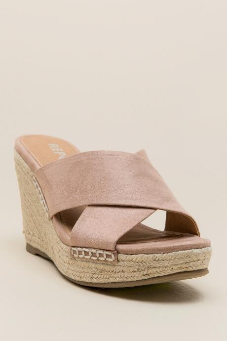 Report Delmar Mule Wedge - Taupe