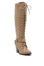 Cl By Laundry - With It Lace-up Buckle Boot - Taupe