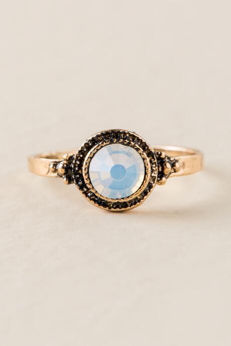 Francesca's Florence Opal Ring - Gold