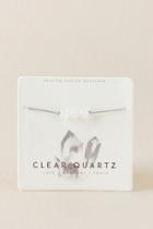Francesca Inchess Healing Beaded Clear Quartz Choker - Clear