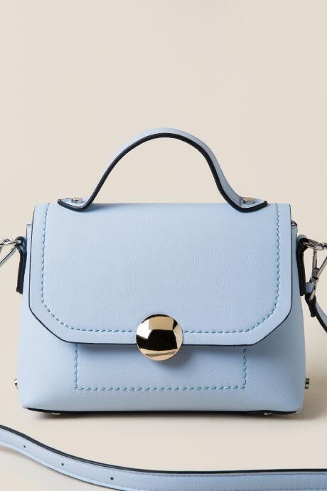 Francescas Lavana Mini Satchel - Oxford Blue