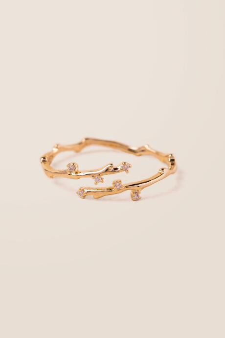 Francesca's Antheia Crystal Vine Ring - Gold
