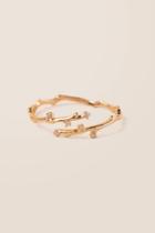 Francesca's Antheia Crystal Vine Ring - Gold