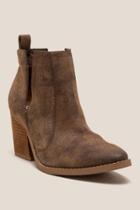 Francesca Inchess Not Rated Shea Ankle Boot - Tan