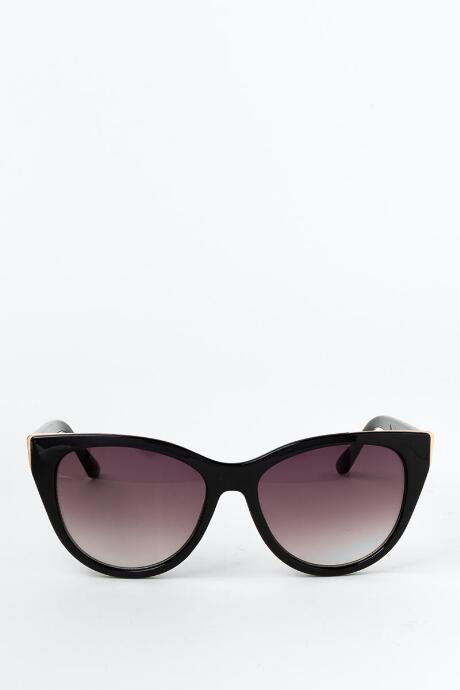 Francesca's Hollywood Square Cat Eye Sunglasses - Black