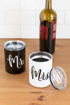 Francesca Inchess Mr & Mrs Lowball Tumblers