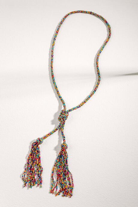 Francesca's Aylin Beaded Knot Necklace - Multi