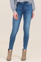 Francesca's Harper Mid Rise Super Stretch Jeans - Lite