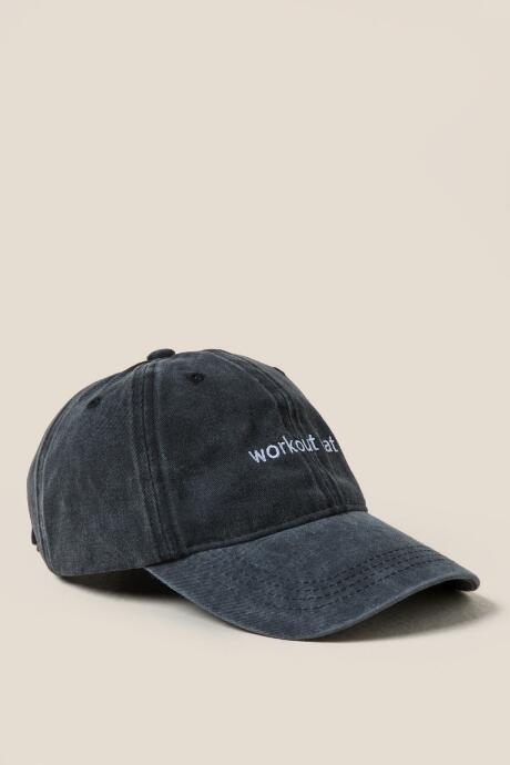 Francesca's Workout Baseball Cap - Black