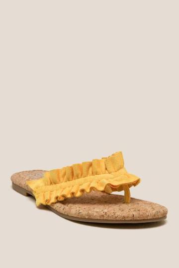 Francesca Inchess L4l Indy Sandal - Yellow