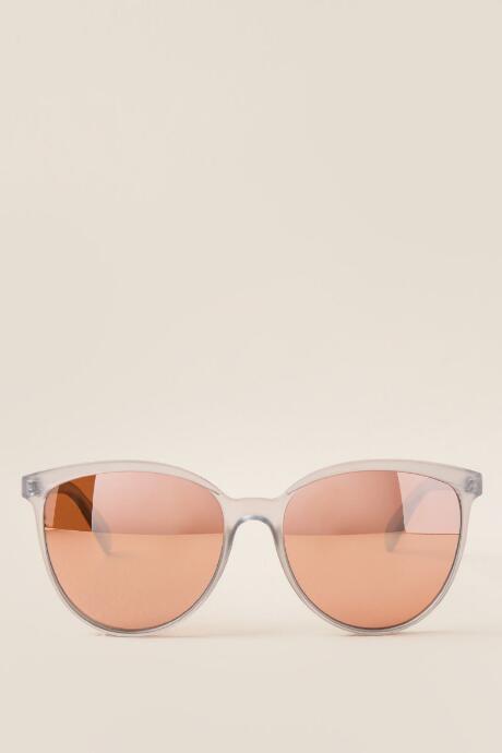 Francescas Bianca Cat Eye Sunglasses - Gray