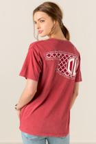 Pressbox University Of Oklahoma State Tee - Red